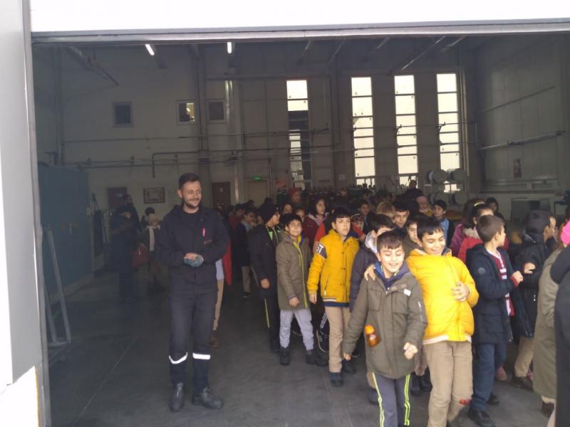Yerli Malı Haftası Etkinlikleri Kapsamında Sivas Merkez Reşat Şemsettin İlkokulu 4. Sınıf Öğrencileri İŞGEM'i Ziyaret Etti
