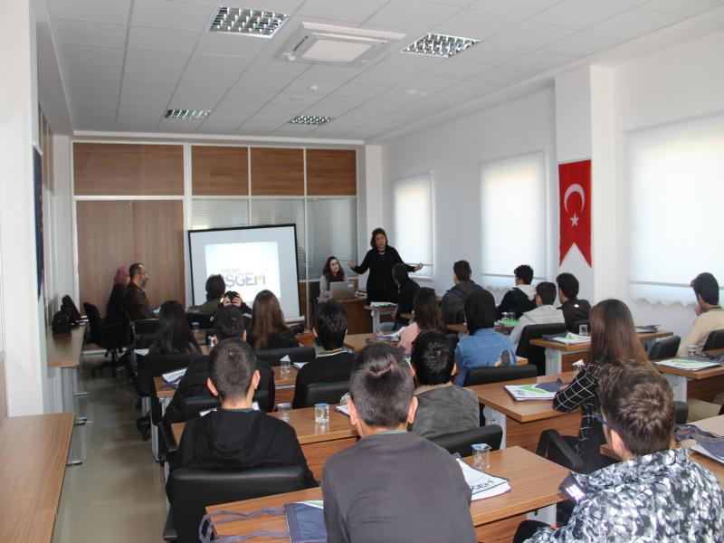 SİVAS İŞGEM, Sivas Bilişim Teknolojileri Mesleki ve Teknik Anadolu Lisesi yetkilileri ve öğrencileri ile bir araya geldi