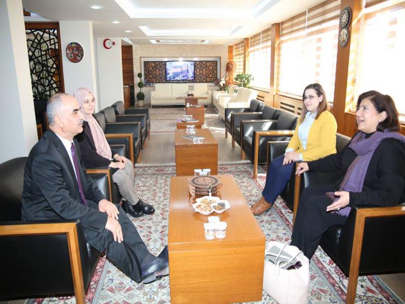 Sivas Belediye Başkanı, Yönetim Kurulu Başkan Vekilimiz Sami Aydın'a Ziyaret