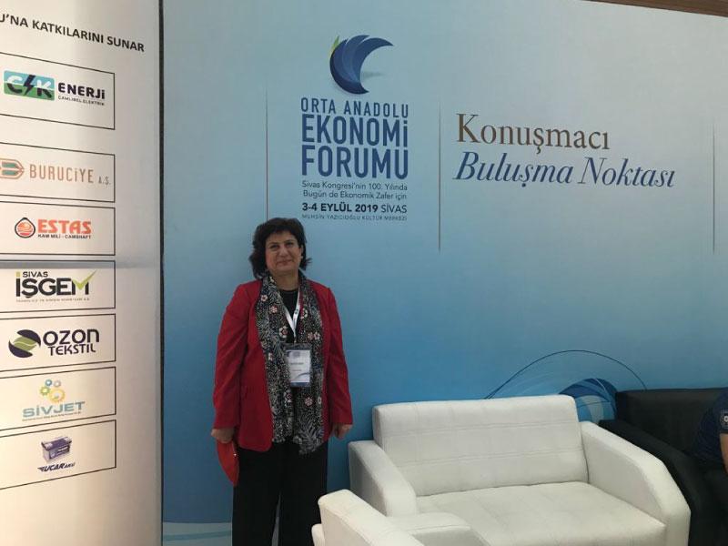 Sivas İŞGEM, Orta Anadolu Ekonomi Forumu'nda Yer Aldı
