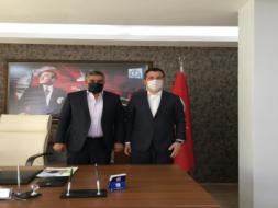 İŞGEM Genel Müdürümüz Cem Salihoğlu TMMOB Sivas İl Temsilcisi Murat Erdoğan'ı ziyaret etti.