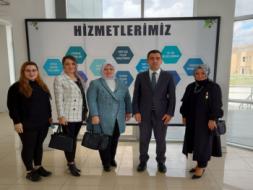 Sivas MÜSİAD Kadın komitesi genel müdürümüz Cem Salihoğlu'nu ziyaret etti.