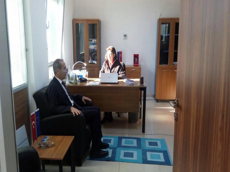 Cumhuriyet Üniversitesi Rektörü Prof. Dr. Alim Yıldız İŞGEM'i Ziyaret Etti