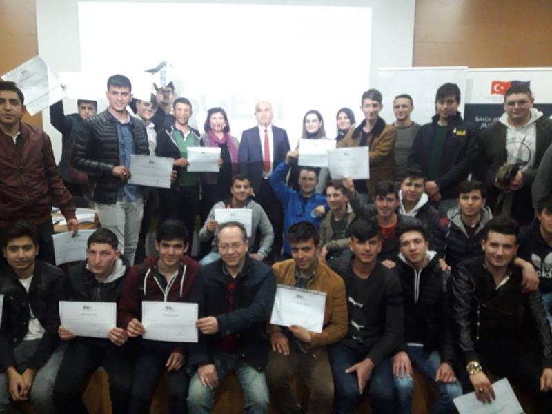 Sivas Mesleki ve Teknik Anadolu Lisesi Öğrencilerine Eğitim Verildi