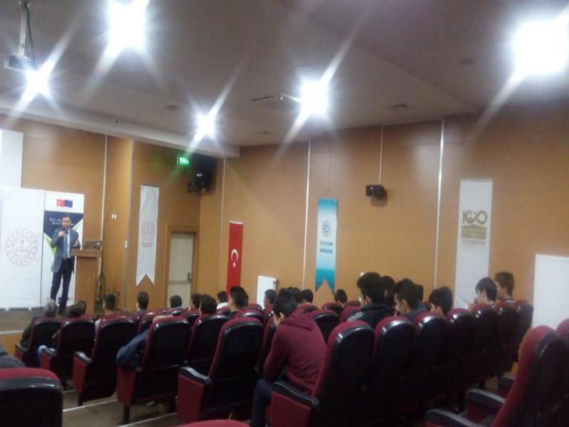 Sivas Mesleki ve Teknik Anadolu Lisesi Öğrencilerine Eğitim Verildi