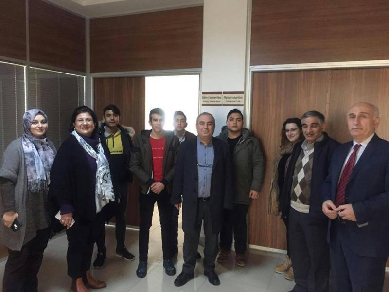 Sivas Mesleki ve Teknik Anadolu Lisesi Müdürü ve Öğrencileri Misafir Ettik