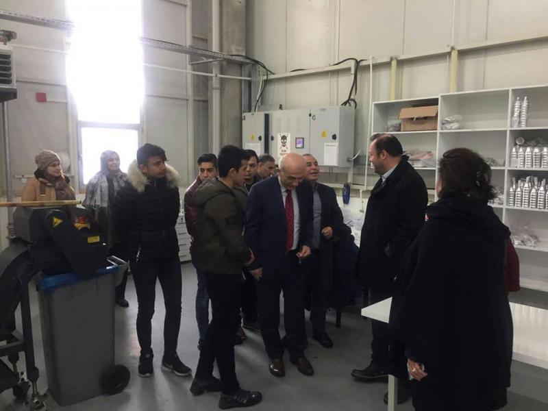 Sivas Mesleki ve Teknik Anadolu Lisesi Müdürü ve Öğrencileri Misafir Ettik