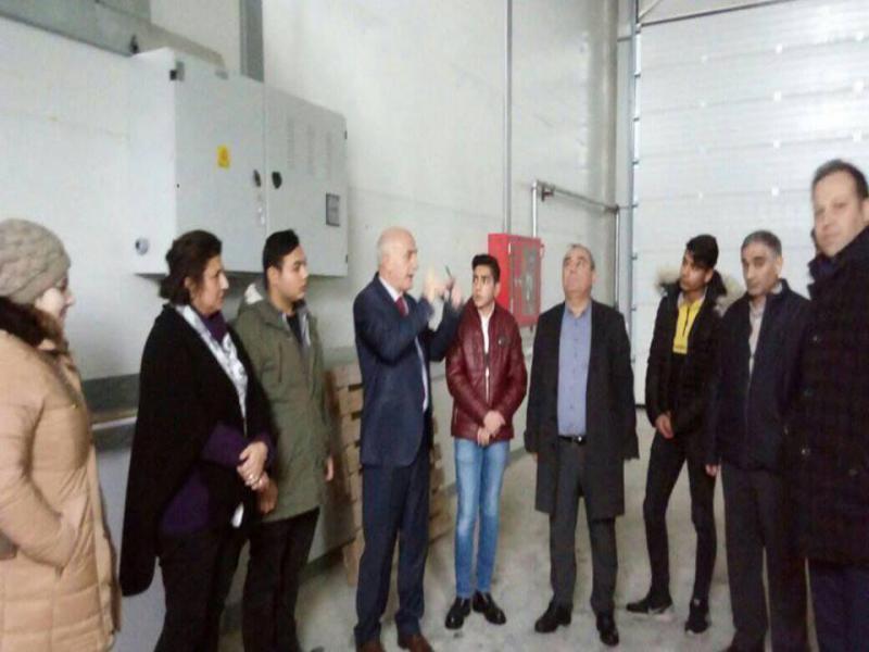 Sivas Mesleki ve Teknik Anadolu Lisesi Müdürü ve Öğrencileri Misafir Ettik