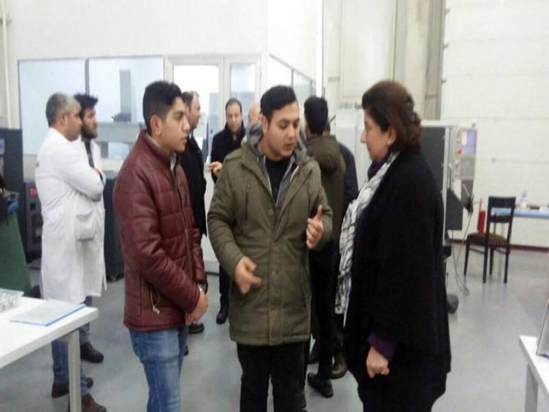 Sivas Mesleki ve Teknik Anadolu Lisesi Müdürü ve Öğrencileri Misafir Ettik
