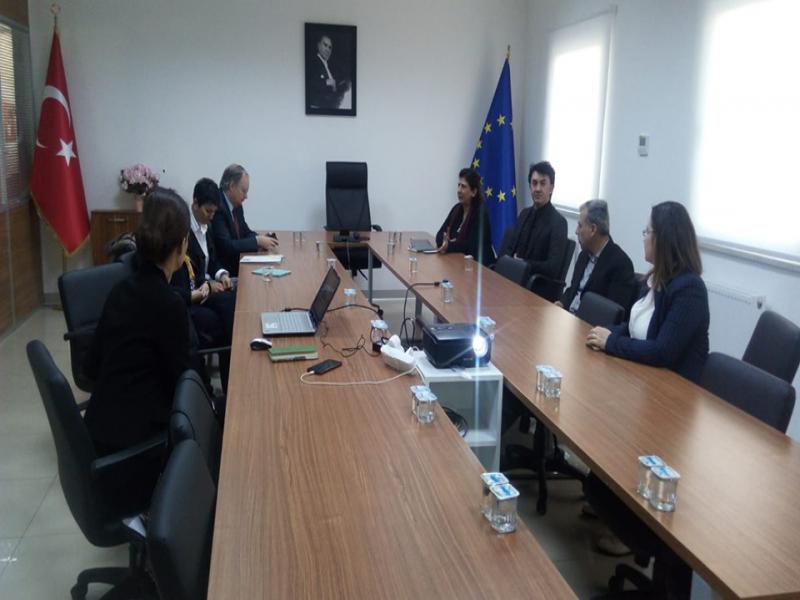 Avrupa Birliği Büyükelçisi ve AB Türkiye Delegasyonu Başkanı Christian Berger ve Delegasyon Ekibini Misafir Ettik