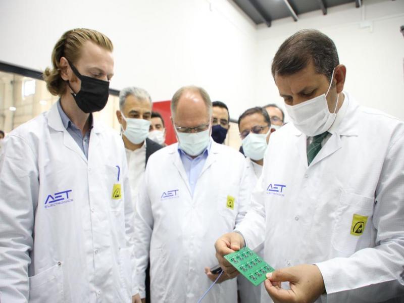 Altın Elektrotekniğin Yeni Fabrikasına Ziyaret