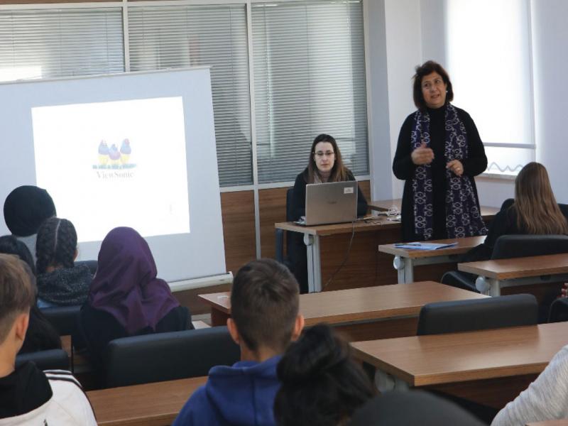 SİVAS İŞGEM, Şehit Üsteğmen Cemalettin Yılmaz Mesleki ve Teknik Anadolu Lisesi öğrencileri ile bir araya geldi