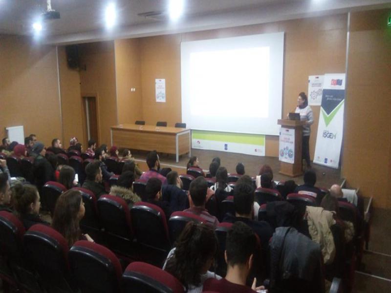 Cumhuriyet Üniversitesi İİBF UTL Bölümüne Sunum Yapıldı