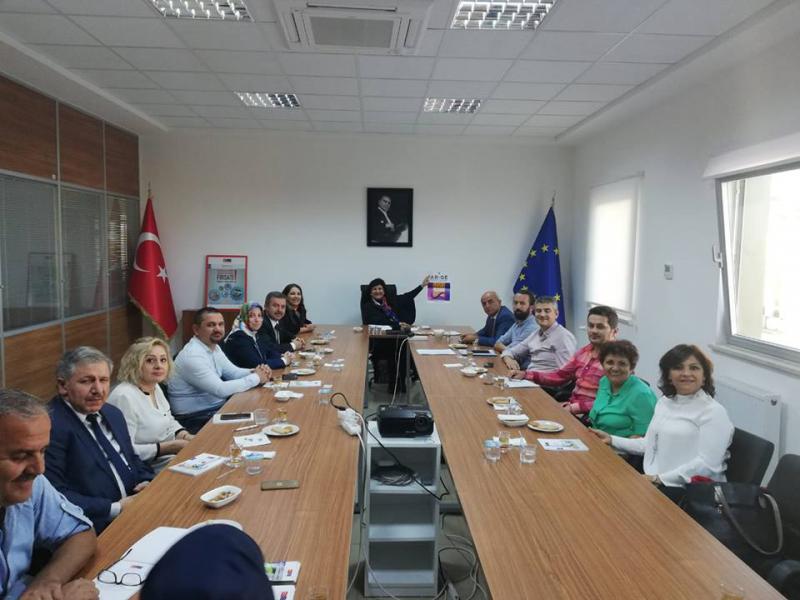 Tokat Teknokent İle Van İŞGEM 19 Eylül 2018'de Sivas İŞGEM'i Ziyaret Etti