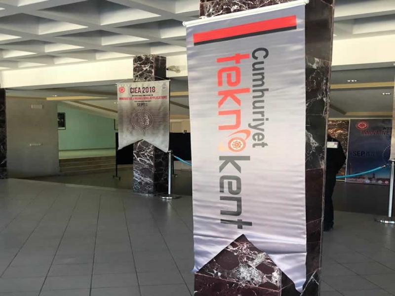 CIEA 2018 Teknokent Uluslararası Konferansına Katıldık
