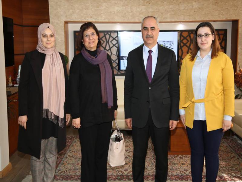 Sivas Belediye Başkanı, Yönetim Kurulu Başkan Vekilimiz Sami Aydın'a Ziyaret