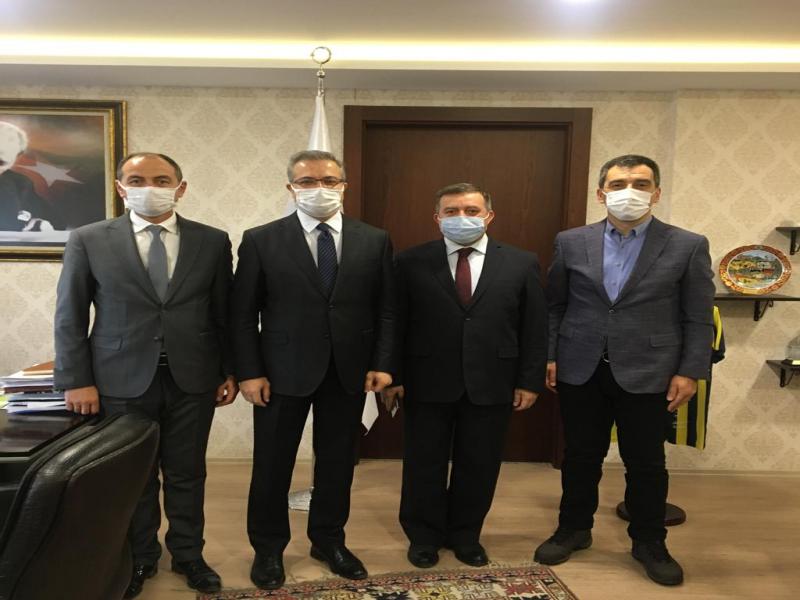Genel müdürümüz Cem Salihoğlu Teşvik Uygulama ve Yabancı Sermaye Genel Müdürü Dr. Mehmet Yurdal Şahin’i Ziyaret Etti