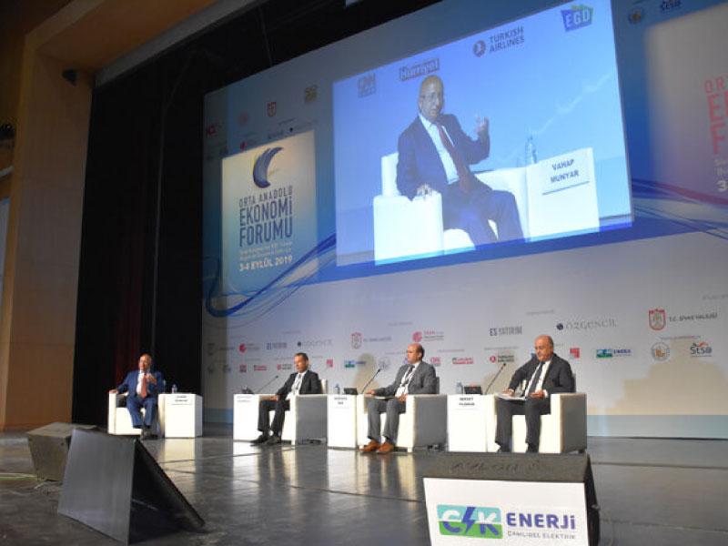 Sivas İŞGEM, Orta Anadolu Ekonomi Forumu'nda Yer Aldı