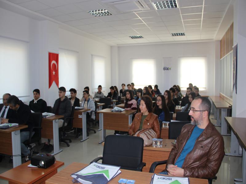 SİVAS İŞGEM, Sivas Bilişim Teknolojileri Mesleki ve Teknik Anadolu Lisesi yetkilileri ve öğrencileri ile bir araya geldi