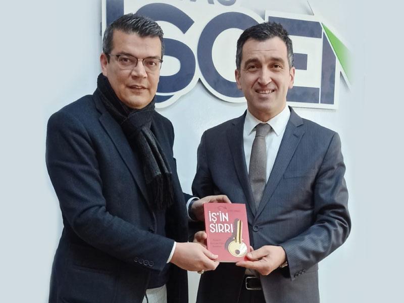 Nevşehir KOSGEB İl Müdürü Ali Usta ve Nevşehir Ticaret Sicil Müdürü Veysel Donmaz genel müdürümüz Cem Salihoğlu'nu ziyaret etti.