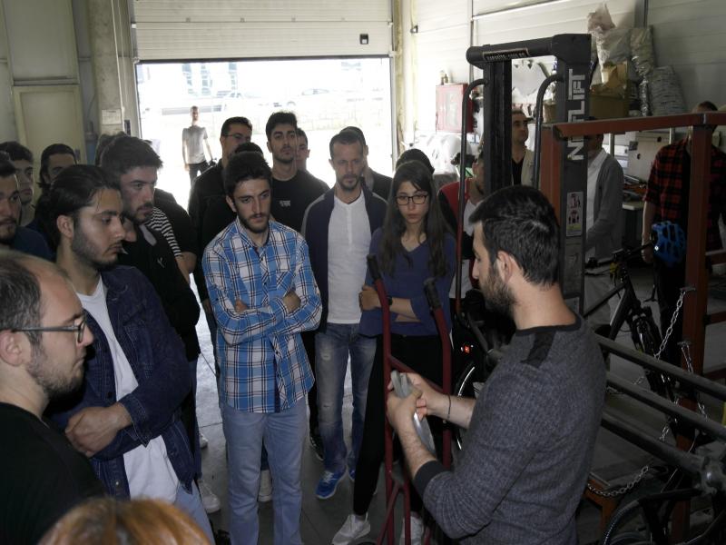 Cumhuriyet Üniversitesi Makine ve Teknoloji Kulübü Sivas İşgem'i ziyaret etti 