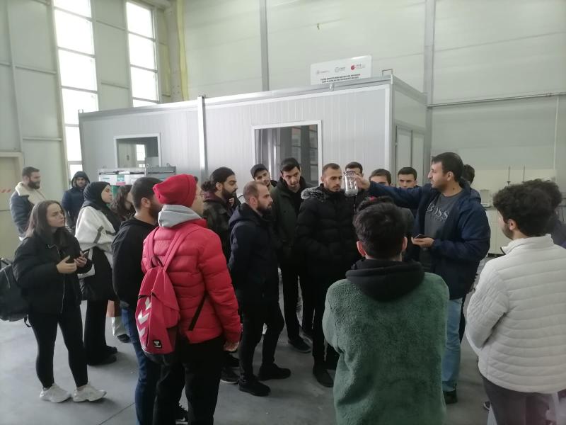 SCÜ Elektrik Elektronik Mühendisliği Öğrencilerinden Sivas İŞGEM Ziyareti