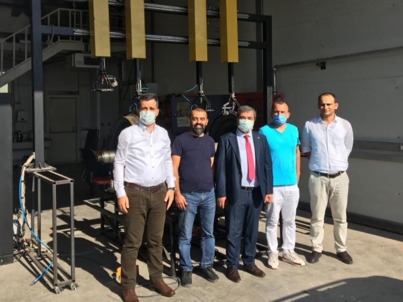 Sivas Bilim ve Teknoloji Üniversitesi Rektörü Prof.Dr. Mehmet Kul, İŞGEMi ziyaret etti.