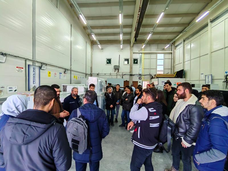 SCÜ Elektrik Elektronik Mühendisliği Öğrencilerinden Sivas İŞGEM Ziyareti