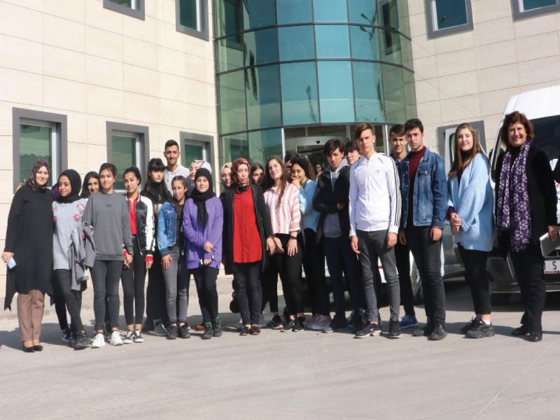 SİVAS İŞGEM, Şehit Üsteğmen Cemalettin Yılmaz Mesleki ve Teknik Anadolu Lisesi öğrencileri ile bir araya geldi