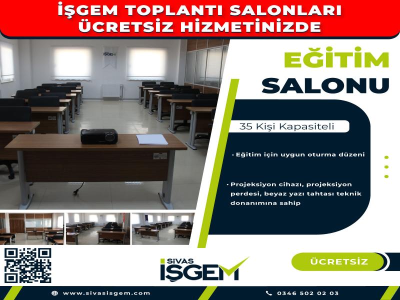 İŞGEM Etkinlik Salonları Hizmetinizde