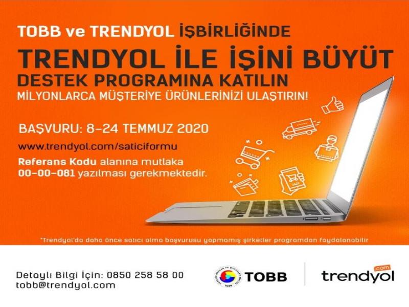Trendyol ile İşini Büyüt KOBİ Destek Programı