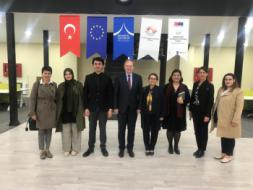 Avrupa Birliği Büyükelçisi ve AB Türkiye Delegasyonu Başkanı Christian Berger ve Delegasyon Ekibini Misafir Ettik