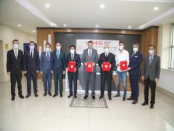 Valimiz Salih AYHAN başkanlığında düzenlenen işbaşı Eğitim Programı Protokol imza törenlerine, Genel Müdürümüz Cem Salihoğlu'da katıldı. 5 Firma ile yapılan protokoller neticesinde 208 Kişiye yeni iş kapısı açıldı.