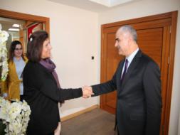 Sivas Belediye Başkanı, Yönetim Kurulu Başkan Vekilimiz Sami Aydın'a Ziyaret