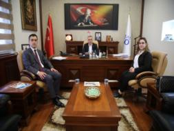 İŞGEM Genel Müdürümüz Cem Salihoğlu, Tokat TSO Başkanı Dr. Ali Çelik'i ziyaret etti.