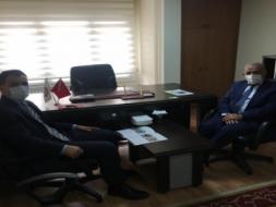 Genel Müdürümüz Cem Salihoğlu, Terziler Odası Başkanı Ali Kılıç'ı ziyaret etti.