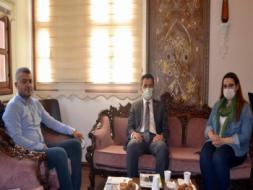 Genel Müdürümüz Cem Salihoğlu, Mimarlar Odası Sivas Şube Temsilcisi Akın Taş'ı ziyaret etti.