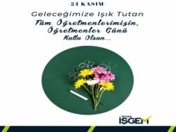 Geleceğimize Işık Tutan Tüm Öğretmenlerimizin, Öğretmenler Günü Kutlu Olsun...