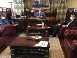 Genel Müdürümüz Cem Salihoğlu, Sivas Esnaf ve Sanatkarlar Odası Yönetim Kurulu Başkanı Beşir Köksal'ı ziyaret etti.