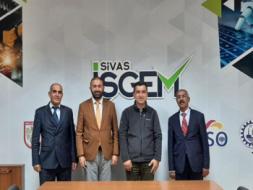 Sivas Cem Vakfı Başkanı Ünal Karataş İŞGEM'i Ziyareti