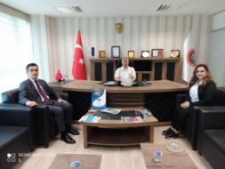 Genel Müdürümüz Cem Salihoğlu Tokat Esnaf Odaları Başkanı ve Küçük Sanayicilerin Büyük Ortaklığı Projesi Ortak Kullanım Tesisi Direktörü Fehmi Çankaya’yı Ziyaret Etti