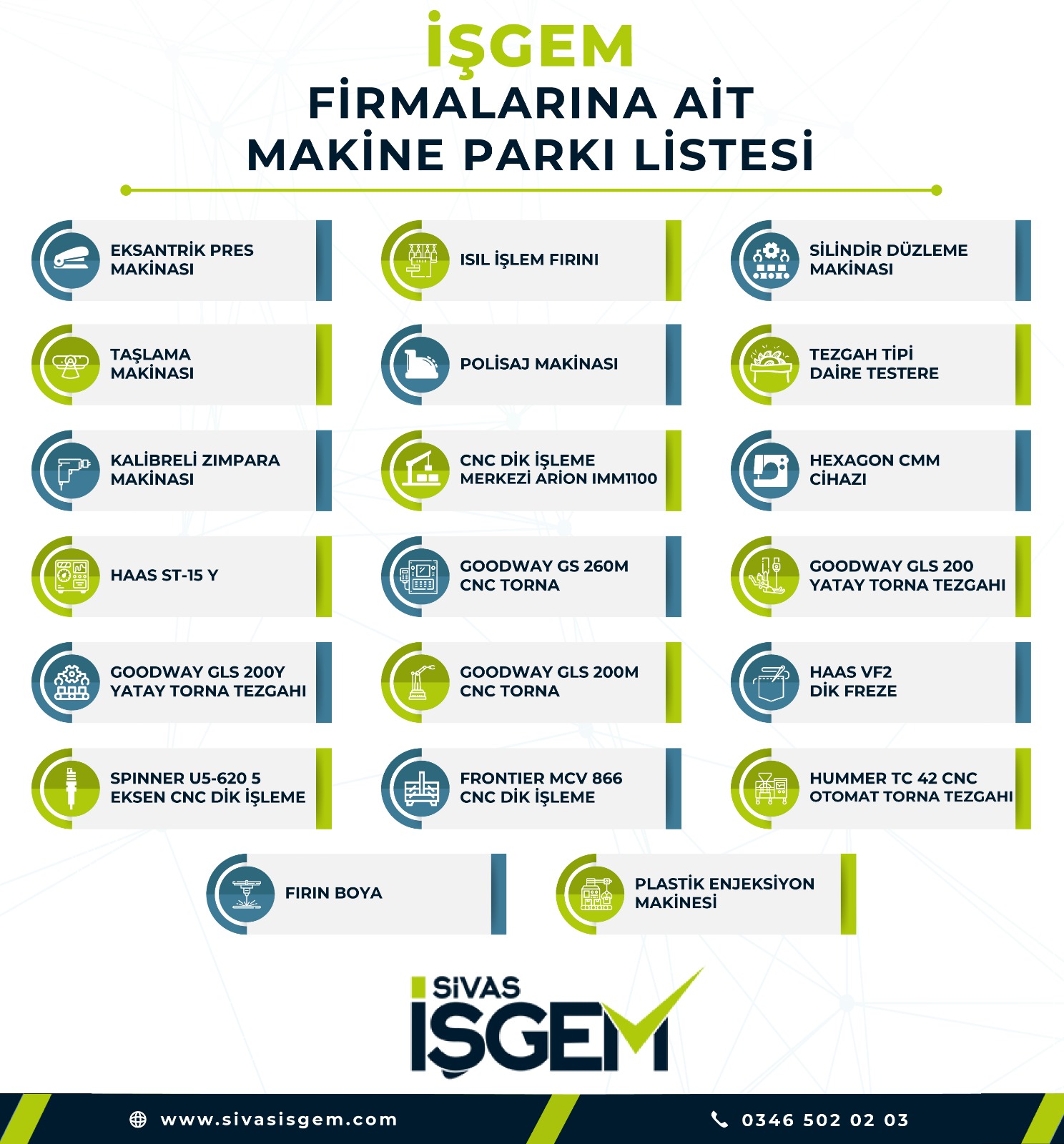 Makina Listesi